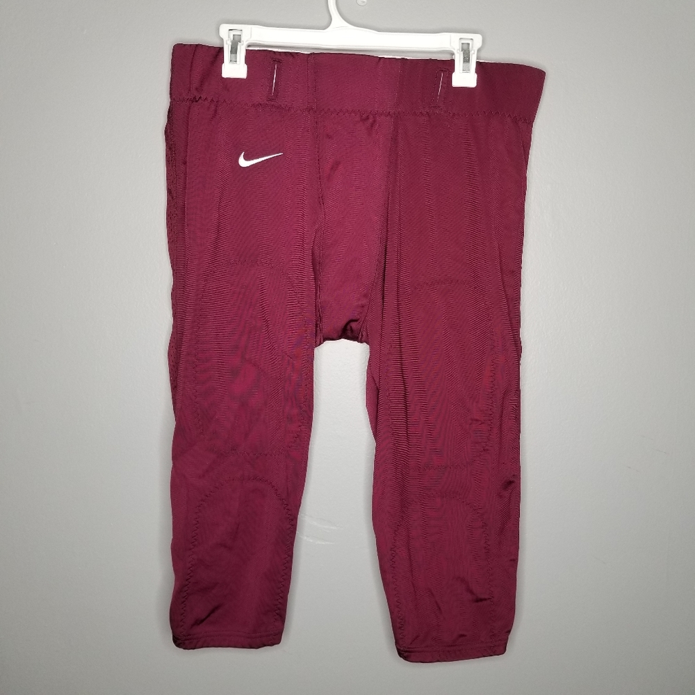 NWT NIKE Football Pants Maroon Size 2XL